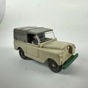 Vintage Wiking Plastic Safari Truck with Driver